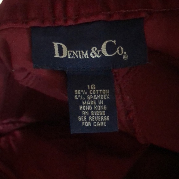 Red Velvet Pants - Picture 8 of 8